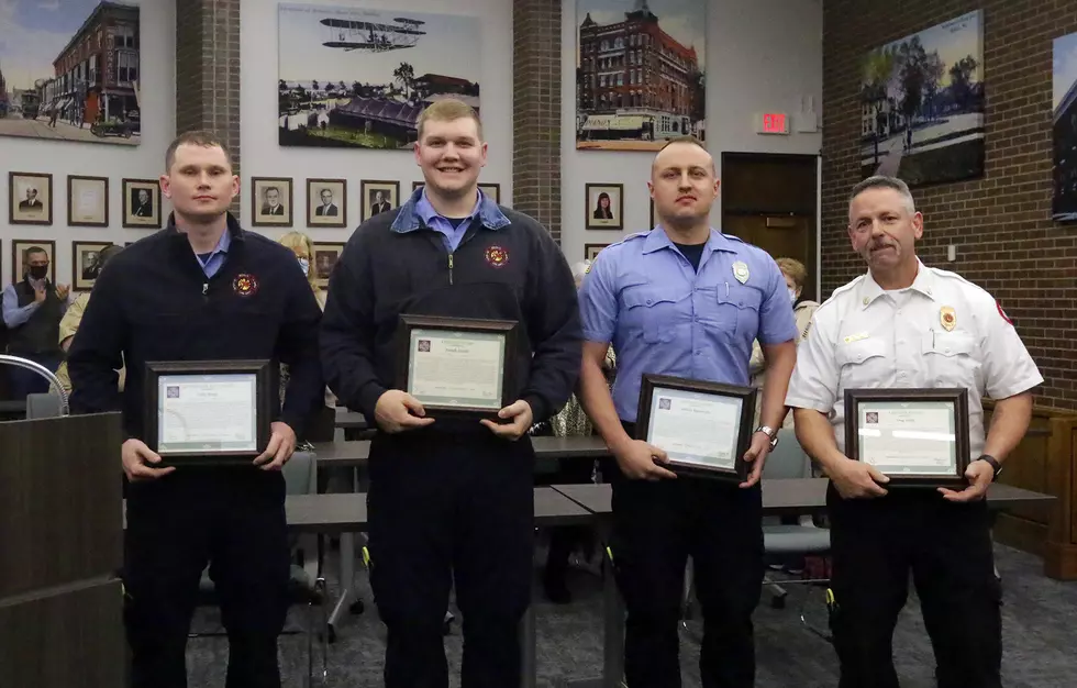 Four Sedalia Firefighters Recognized for Life-saving Efforts