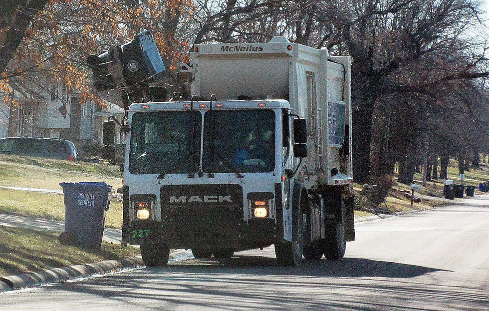 Trash Collection One Day Early This Week In Sedalia