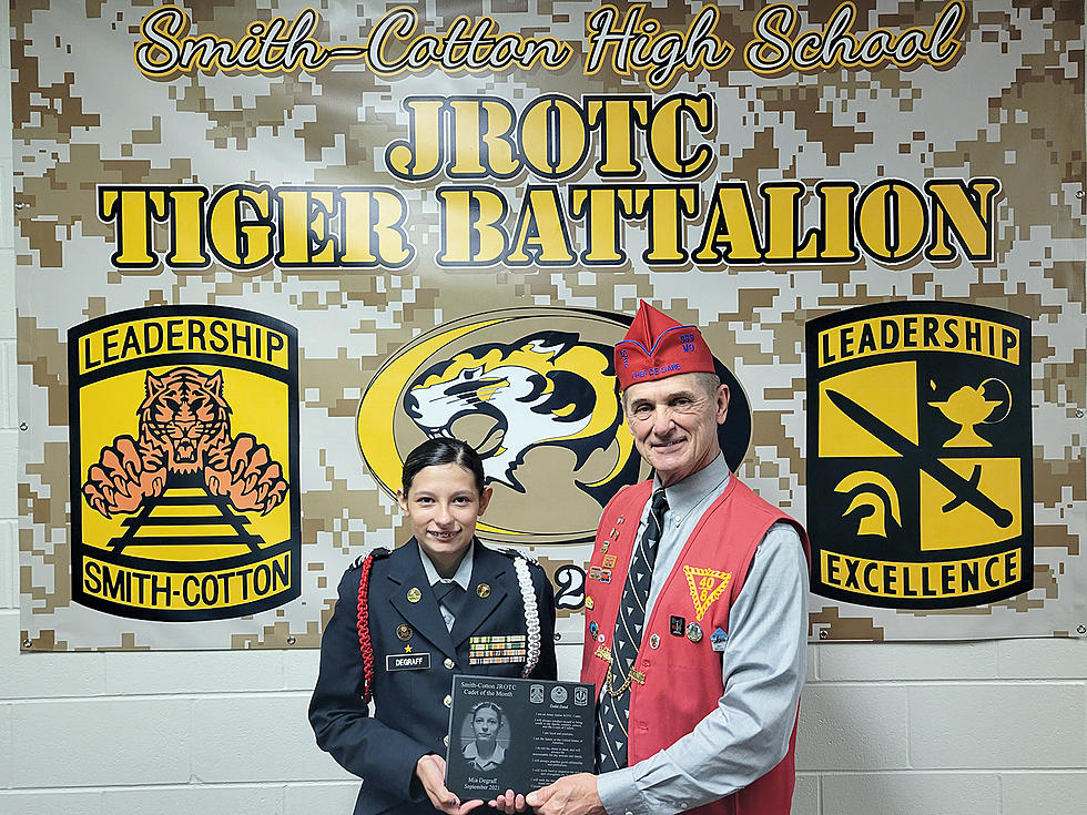 Degraff Earns Cadet of the Month for September