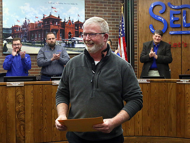 Richardson Recognized for 35 years of Service to City of Sedalia