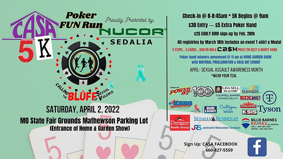 CASA 5K Poker Run April 2