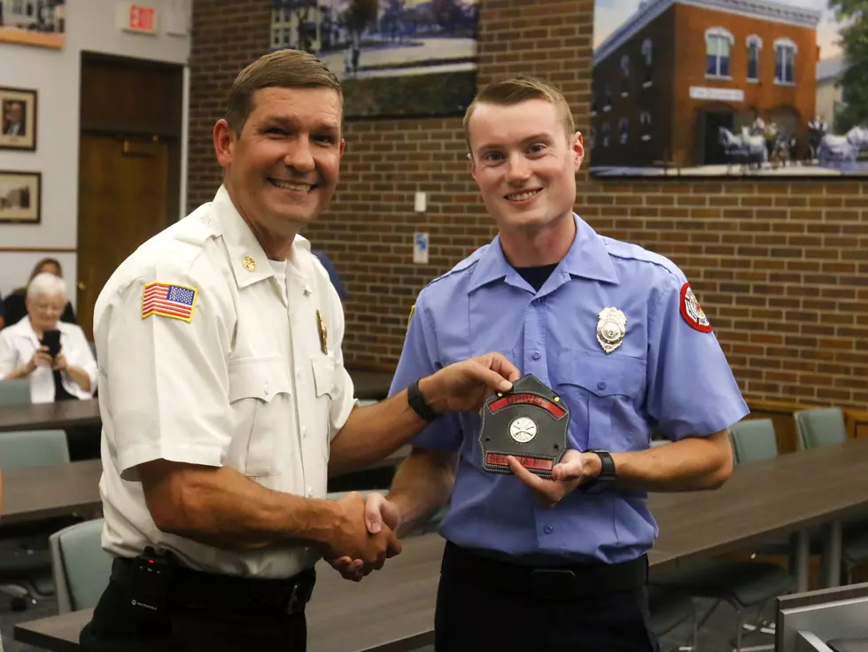 Firefighter Burton Promoted to Driver-Operator