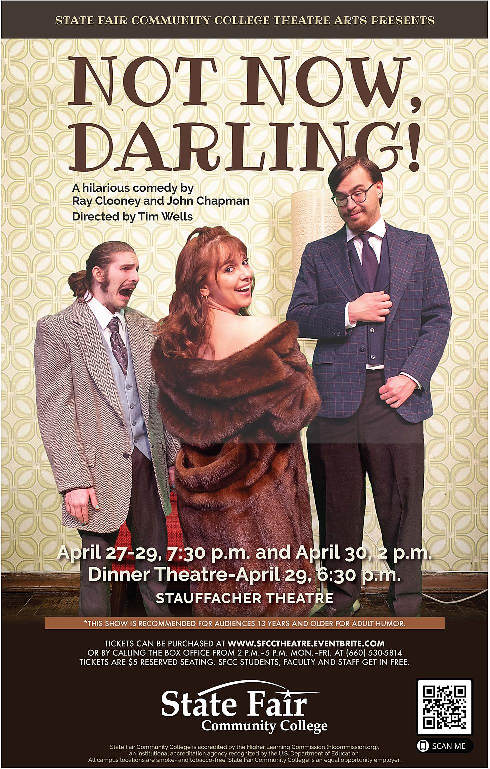 SFCC Theatre Arts to present ‘Not Now, Darling!’