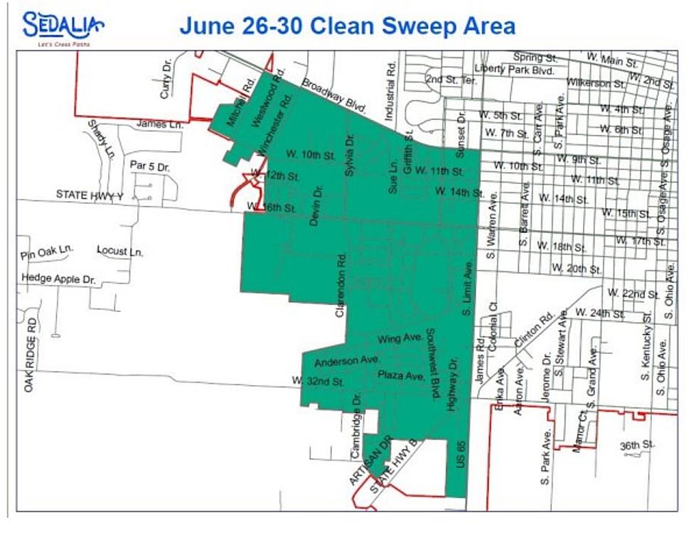 City of Sedalia Continues &#8216;Clean Sweep&#8217; June 26 &#8211; 30