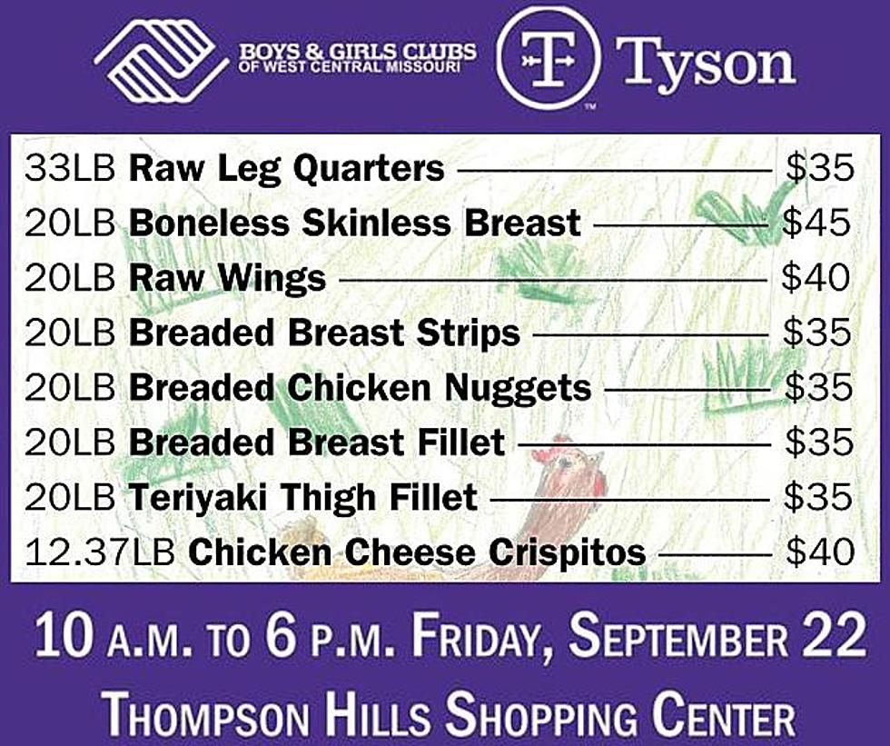 Tyson Truckload of Chicken Sale is Friday