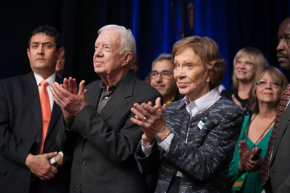 Gubernatorial Candidate Jason Carter Gathers With Supporters On Election Night
