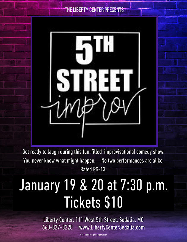 5th Street Improv to Present Two Shows at Liberty Center