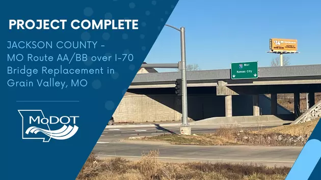 MO Route AA/BB Over I-70 Bridge Replacement Completed in Grain Valley