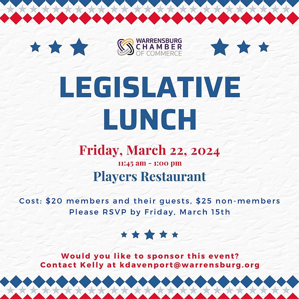 Warrensburg Chamber to Host ‘Legislative Lunch’