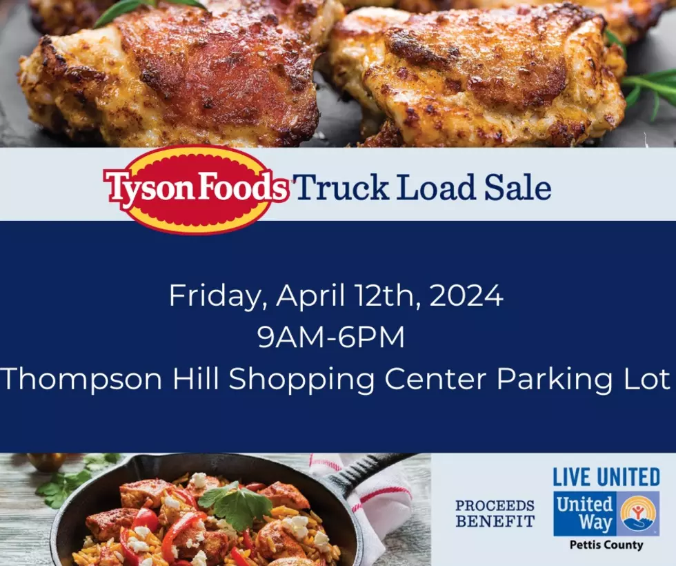 Tyson Chicken Truckload Sale is April 12