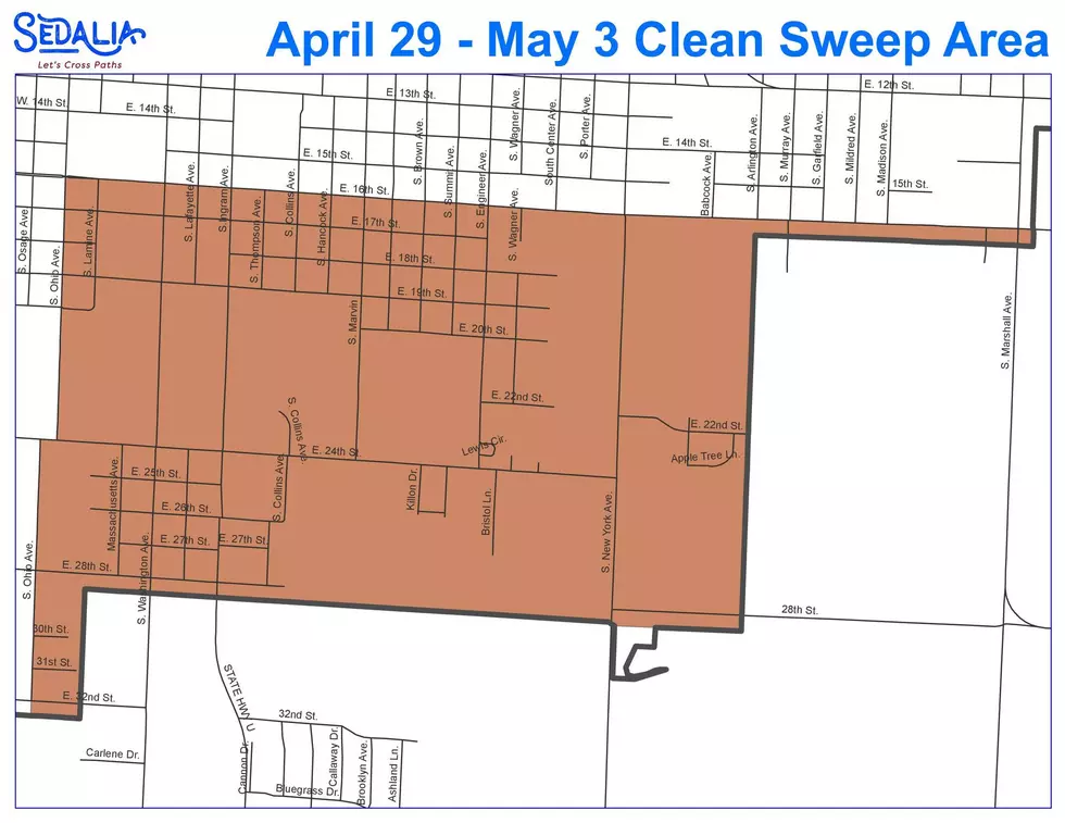 Clean Sweep Continues April 29 - May 3