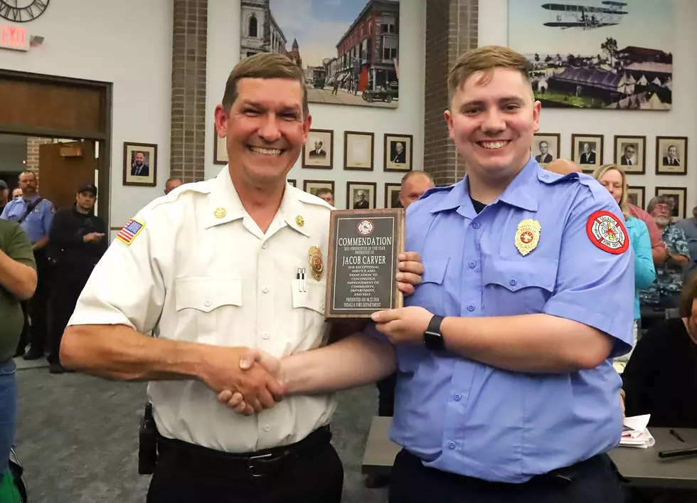 Jacob Carver Named Sedalia's Firefighter of the Year