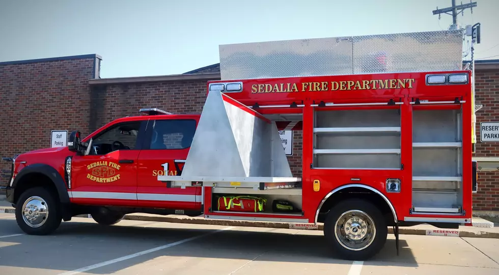 First Of Two New Squad Trucks Arrive In Sedalia