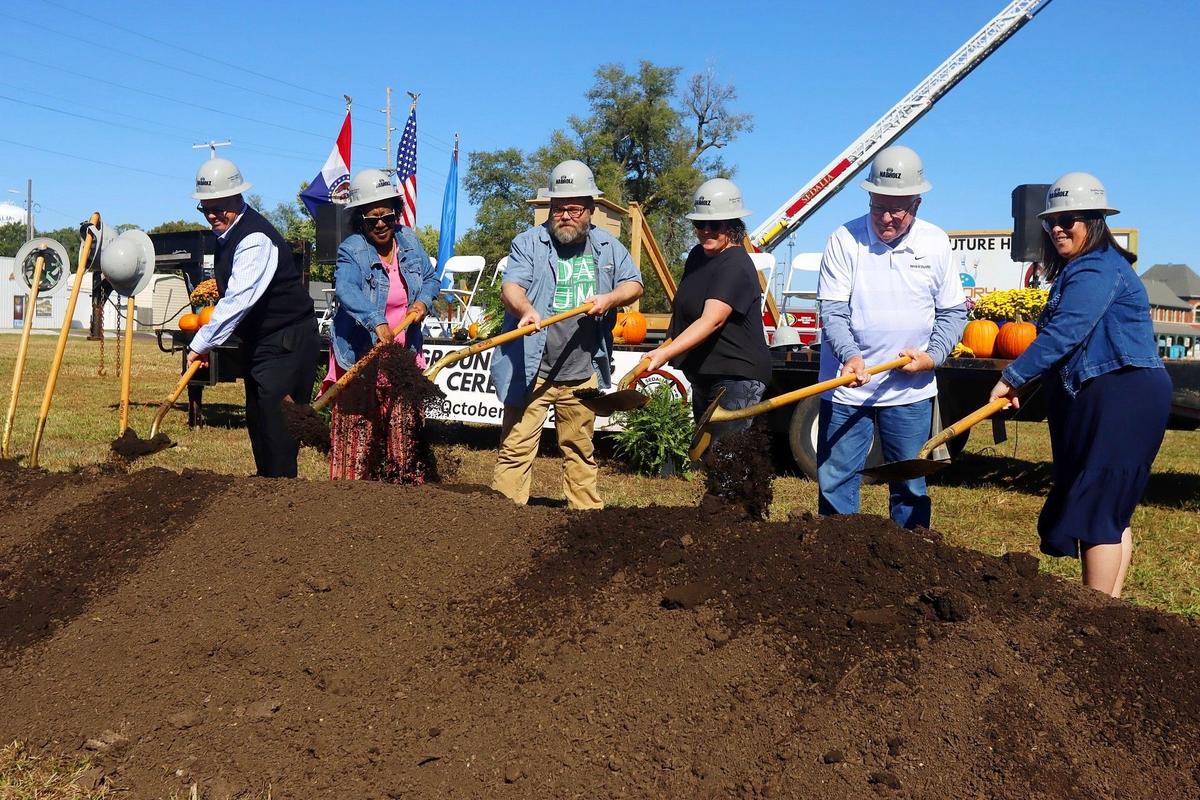 Construction on Memory Lanes, New Sedalia Fire Station Under Way