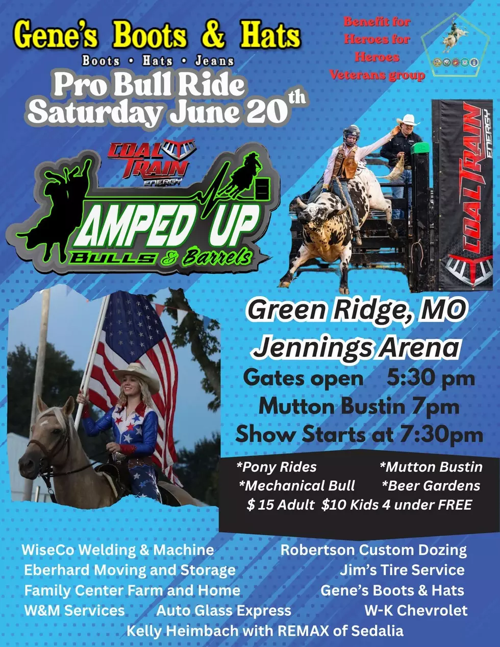 Pro Bull Ride this Saturday at Jennings Arena