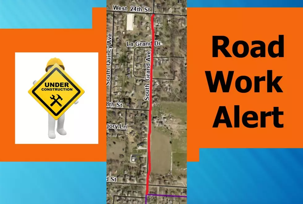 South Grand Street Repair Under Way