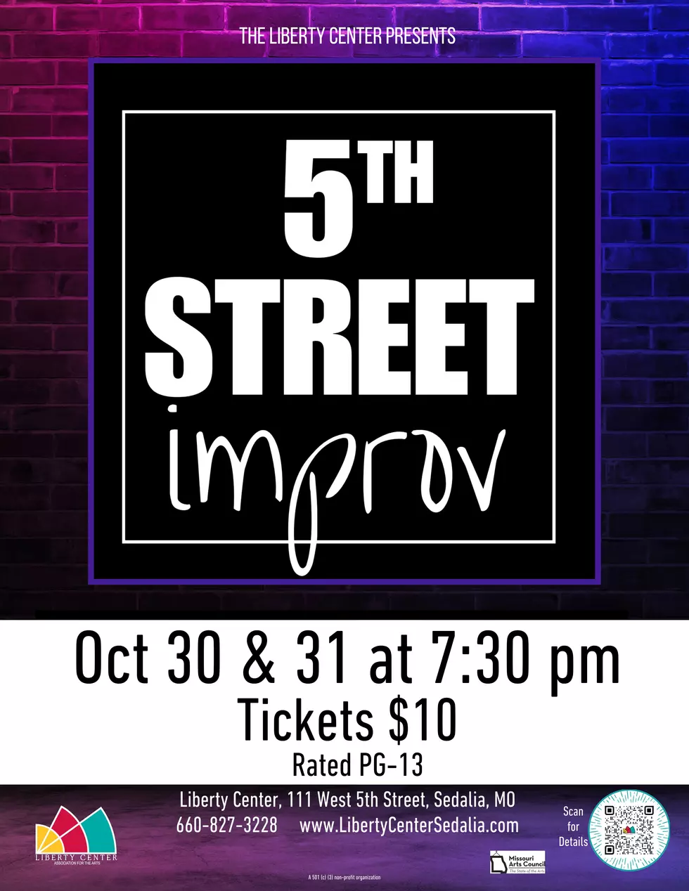5th Street Improv to Perform at Hayden Liberty Center