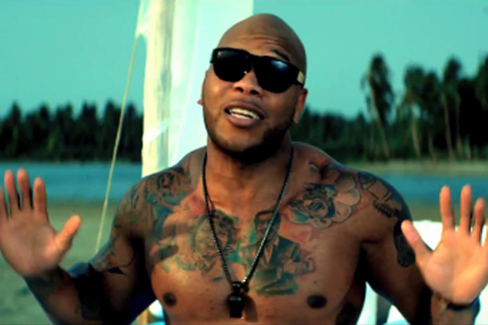 Flo Rida Hits the Beach in ‘Whistle’ Video