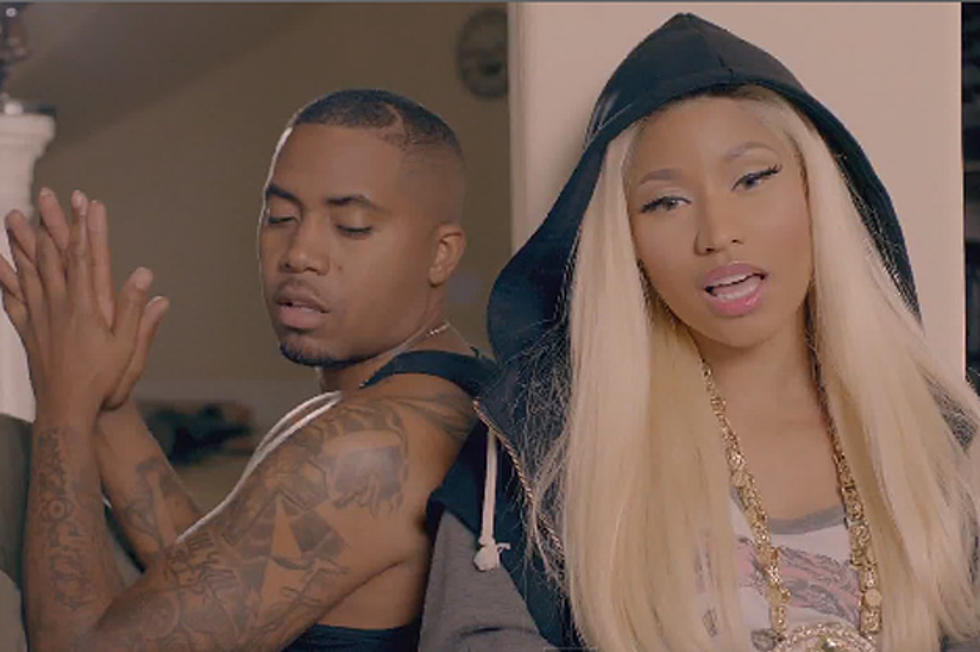 Nicki Minaj Romances Nas + Dances With Chris Brown in ‘Right By My Side’ Video