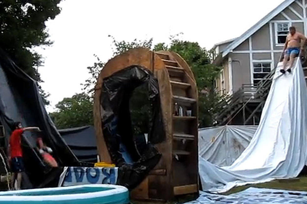 Homemade Backyard Waterslide Looks Like Killer Fun