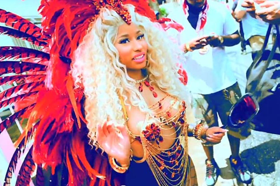 Nicki Minaj Takes Fans Behind the Scenes of ‘Pound the Alarm’ Video