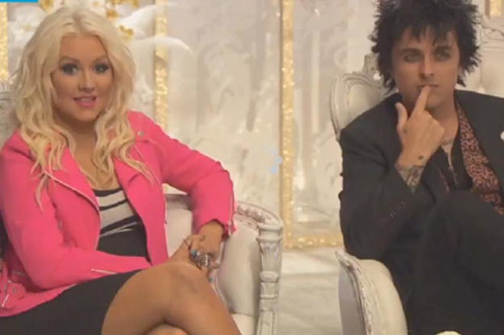 Christina Aguilera + Billie Joe Armstrong Chat About ‘The Voice,’ Britney Spears + Mariah Carey