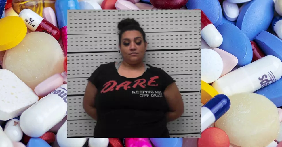 Texas Woman Wearing D.A.R.E. T-shirt Busted for Drugs
