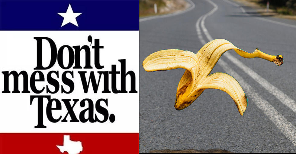 Is Throwing a Banana Peel Out Your Car Window Littering in Texas?