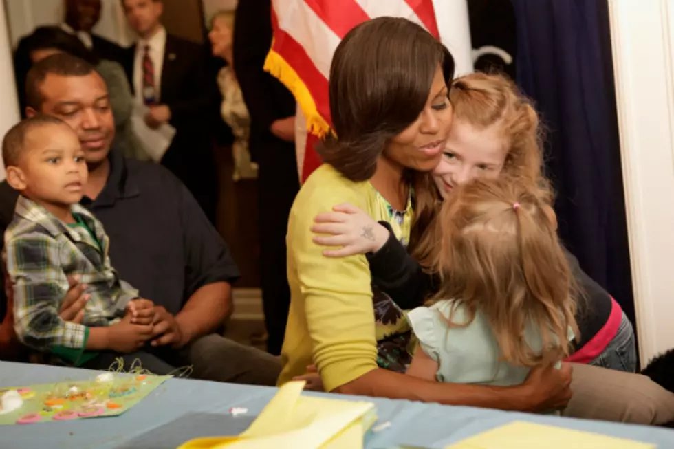 Michelle Obama and ‘First Dog’ Bo Give Military Families an Easter Surprise