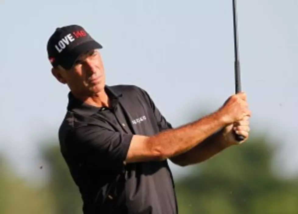 Penalty Causes Pavin Share of Lead at U.S. Senior Open at Indianwood