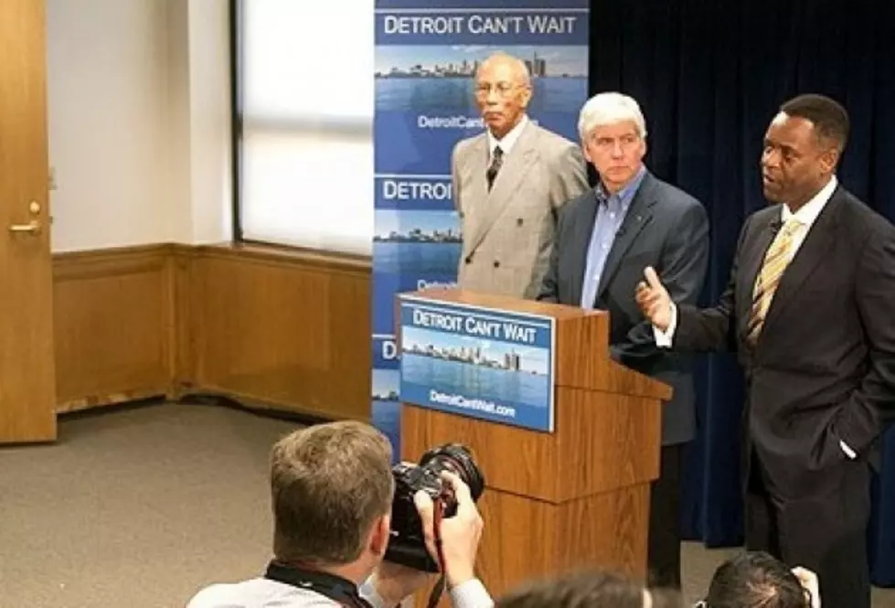 See Emergency Manager Request for Detroit Bankruptcy, Governor&#8217;s Response