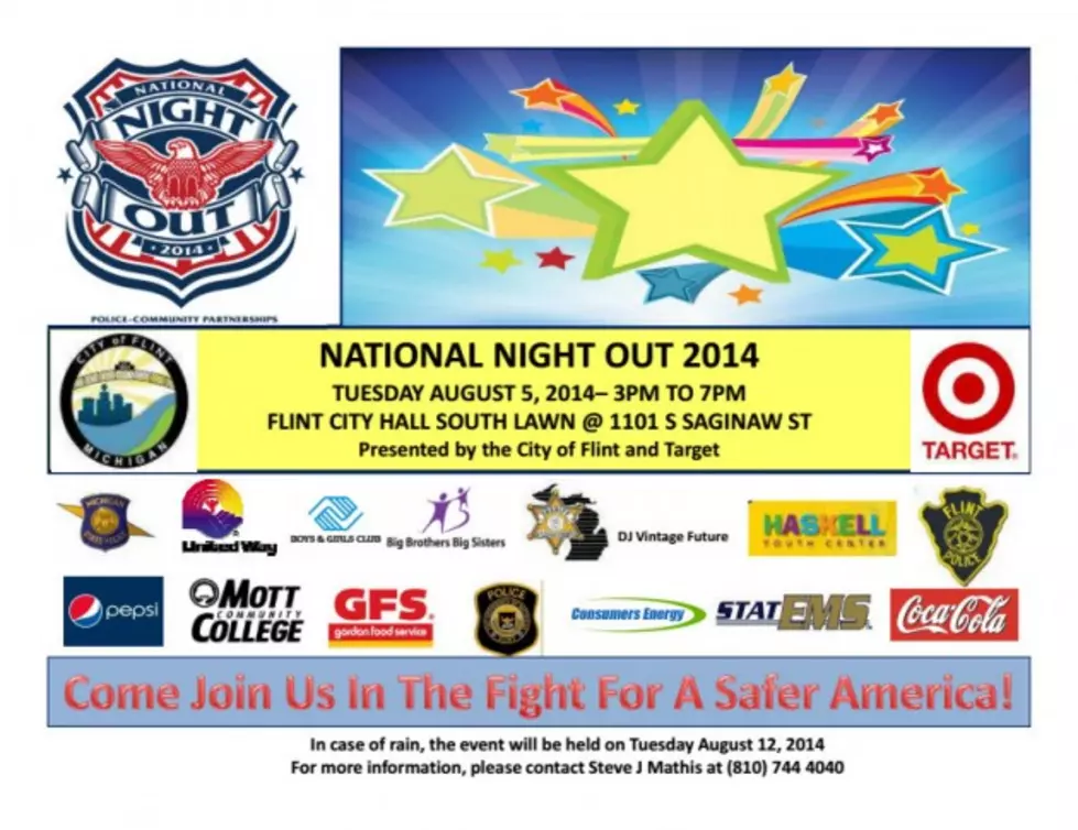 Flint Police Department to Host National Night Out Event