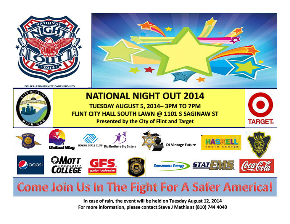 Flint Police Department to Host National Night Out Event