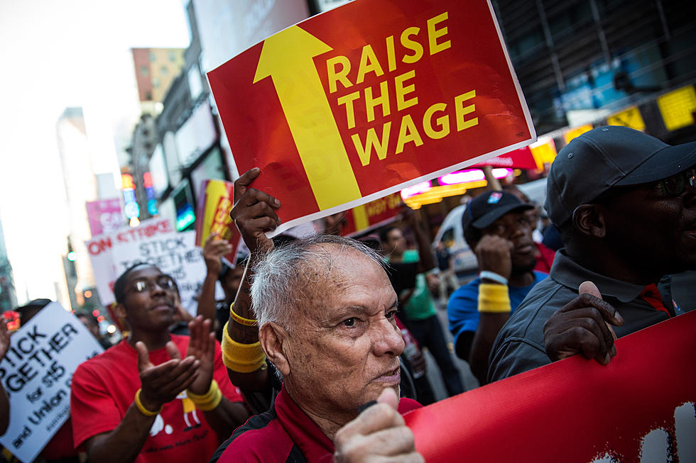 Restaurant Workers, Activists March Again for $15 Minimum Wage