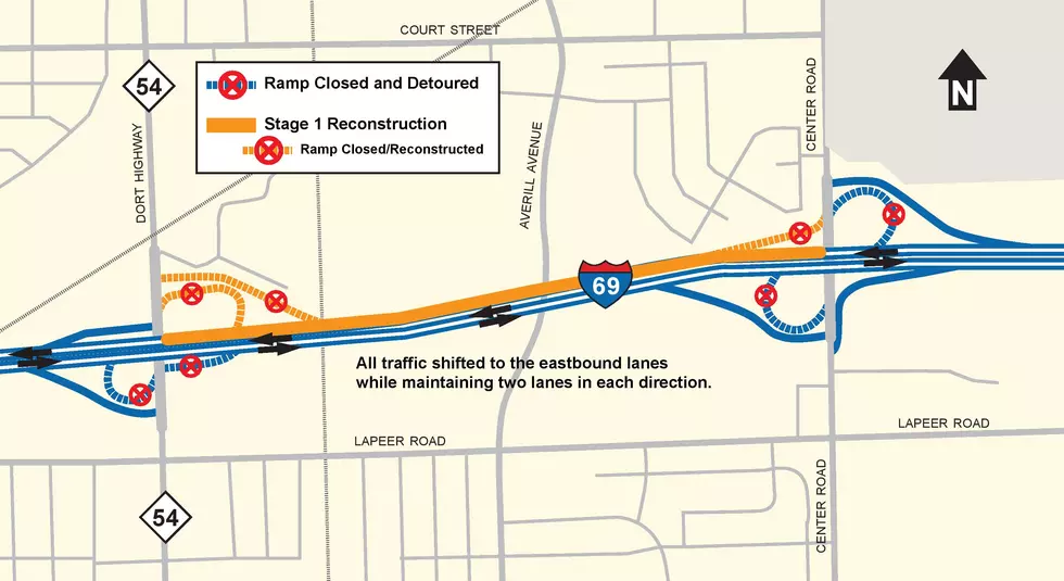 Work on I-69 to Resume in Genesee County this Week