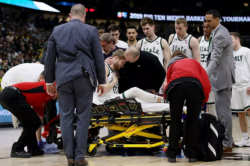 Fans Rip CBS for Replaying Footage of MSU Player’s Terrible Injury