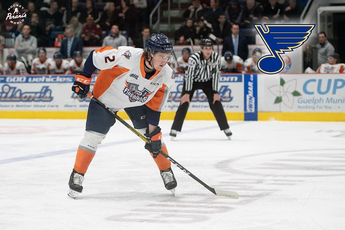 Flint Firebirds' Player Signs NHL Contract with St. Louis Blues