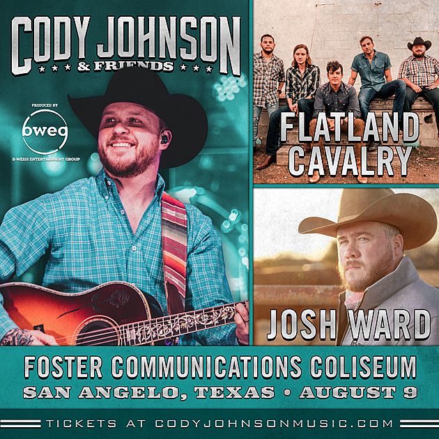 Cody Johnson Is Coming to San Angelo &#038; He&#8217;s Bringing Some Friends