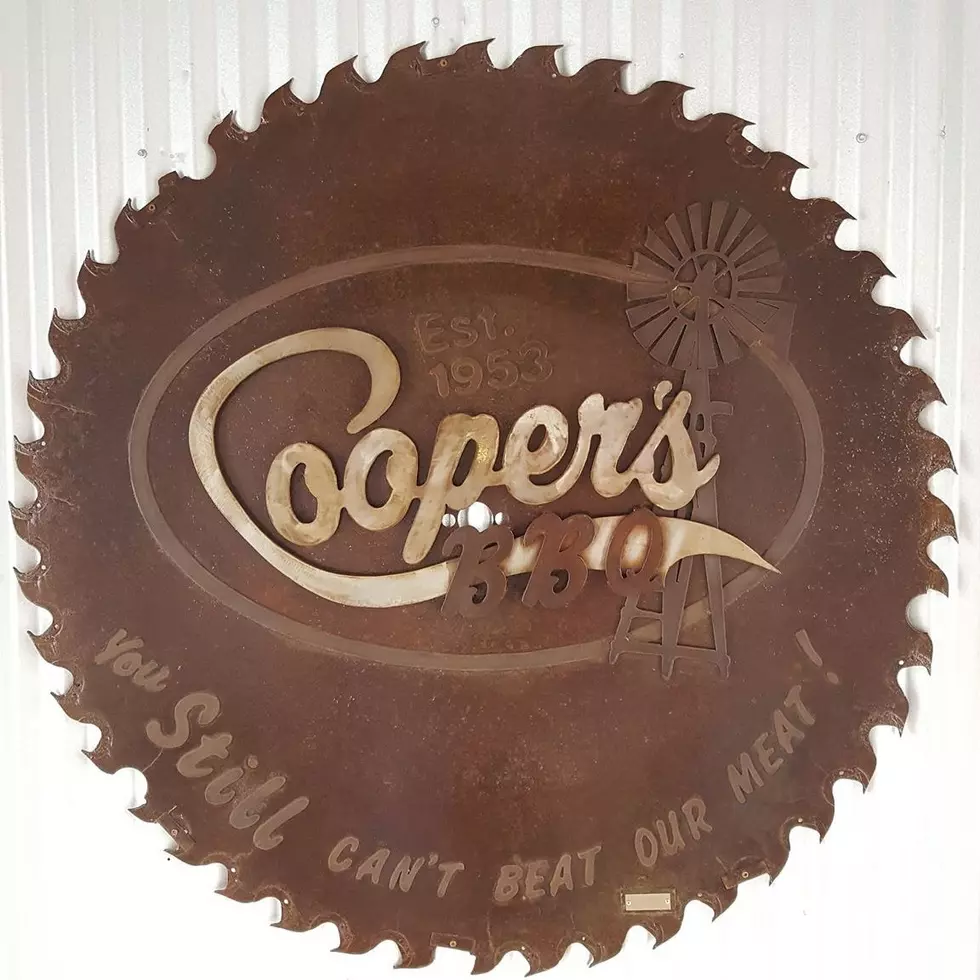 Cooper's BBQ With Live Music Friday & Saturday
