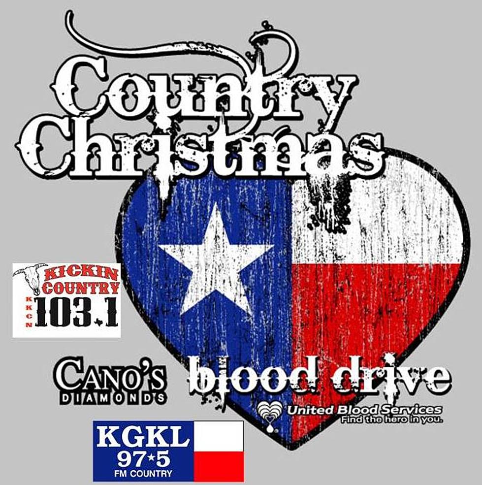 Kickin Country Christmas Blood Drive