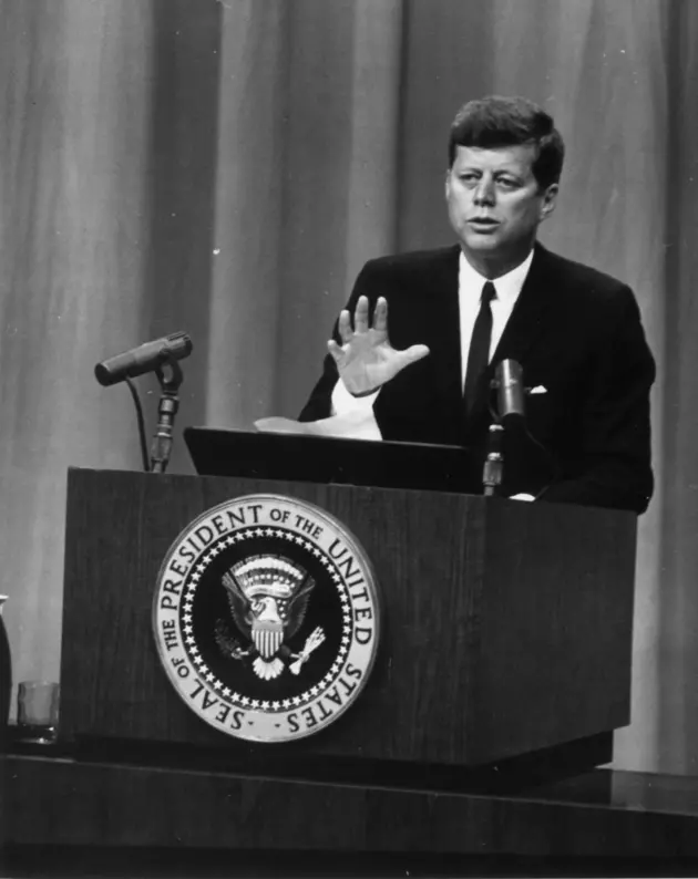 First TV Presidential News Conference 56 Years Ago