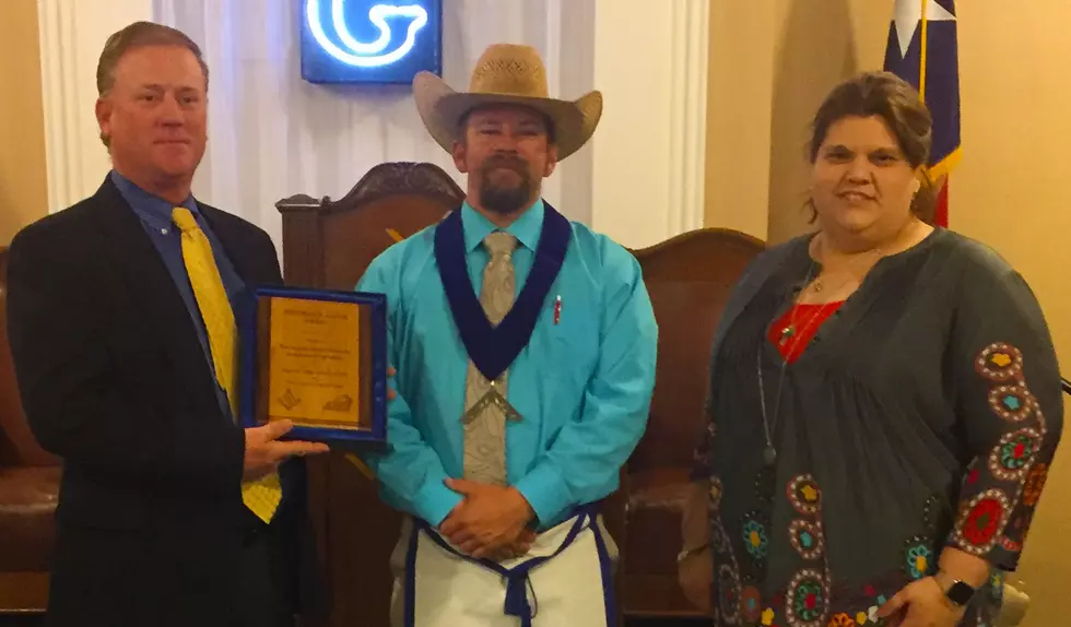 Angelo State Agriculture Department Receives Masonic Award