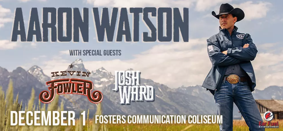 Aaron Watson Returns to San Angelo on December 1st