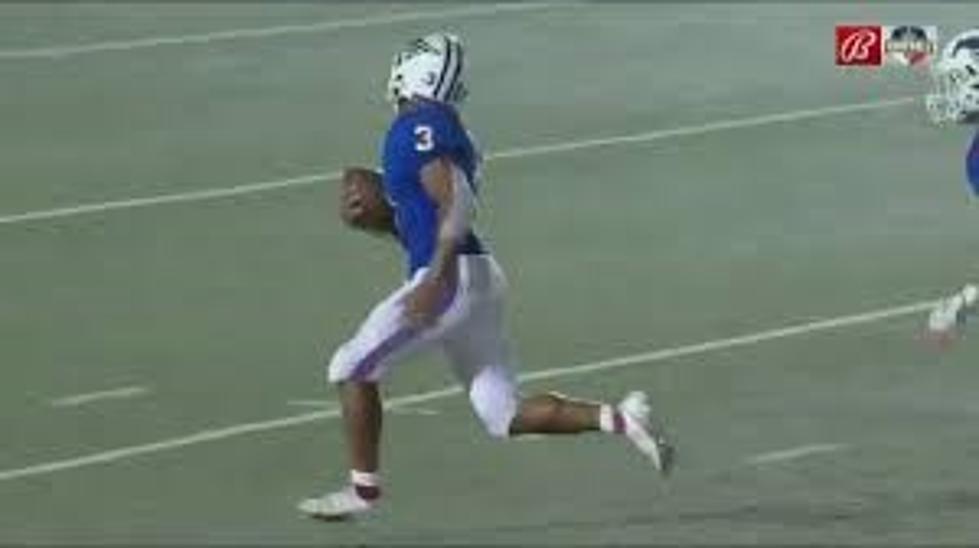 Video – Inspiring Texas High School Player Has Run of His Life After Seeing Father in Hospital