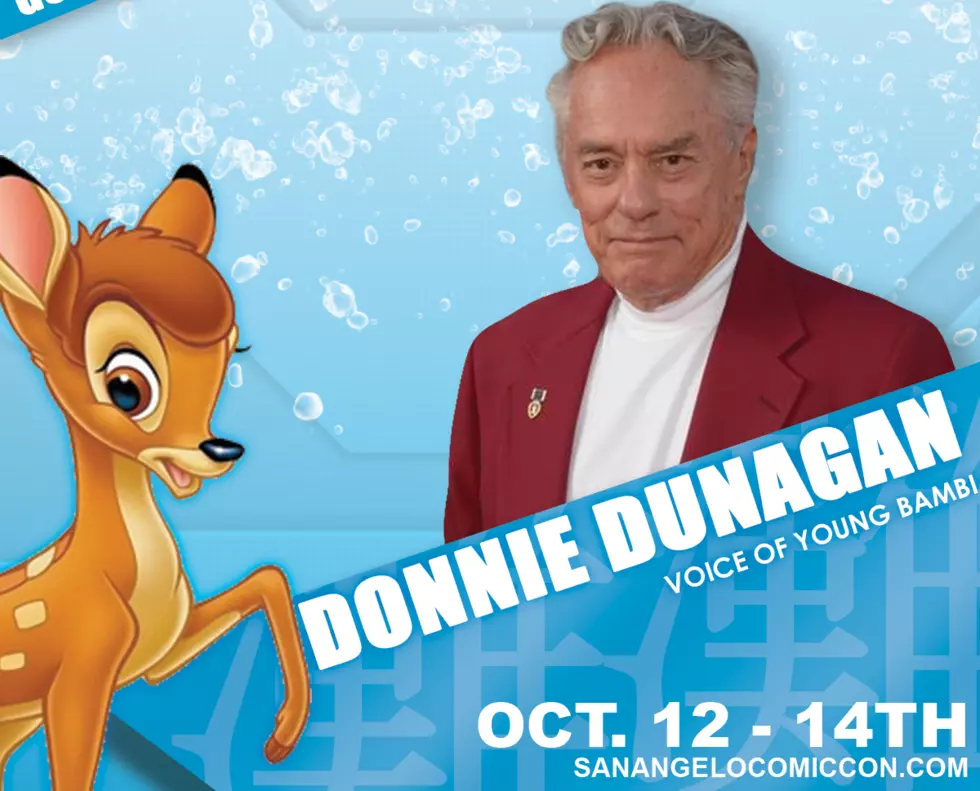 Donnie Dunagan, the Voice of Young Bambi, Is Coming to San Angelo
