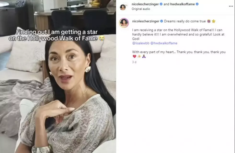 Nicole Scherzinger in tears upon discovering she is to receive huge recognition