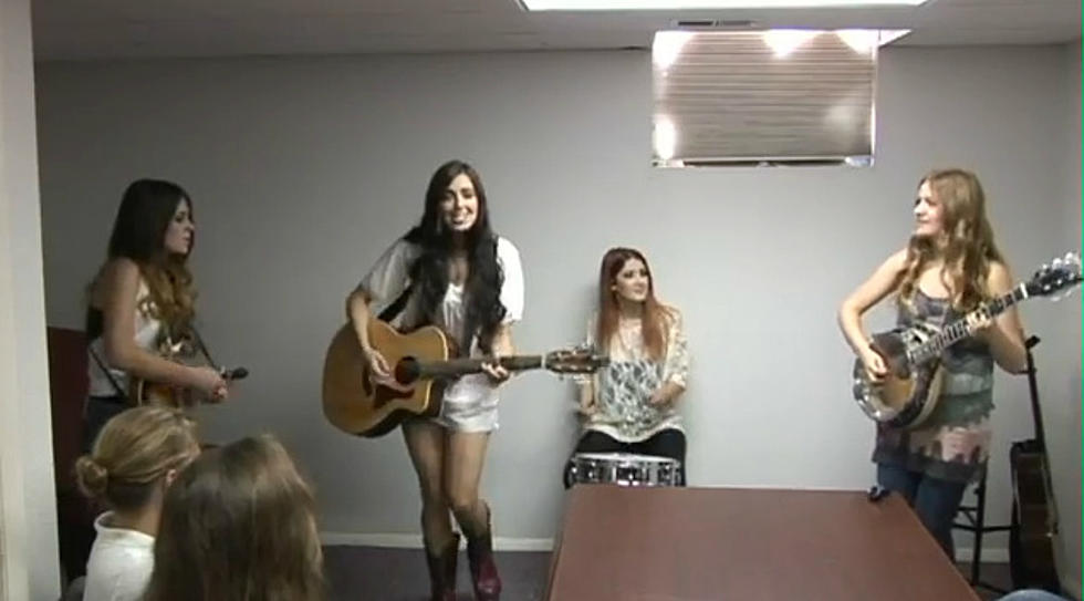 The Lunabelles Stop by K99 and Perform &#8216;A Place to Shine&#8217; [VIDEO]