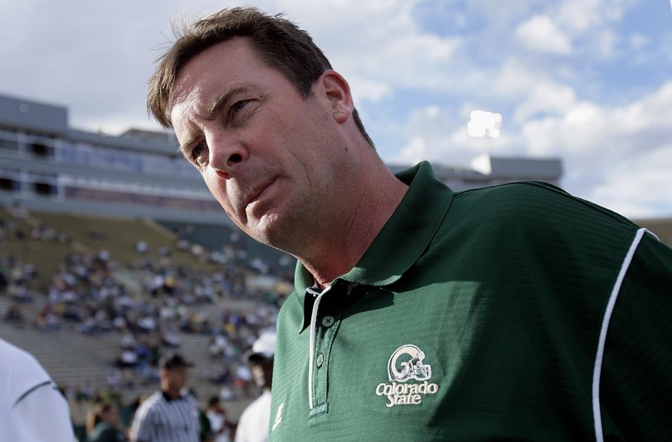 CSU Football Coach Steve Fairchild Spent Time With His New Boss Friday