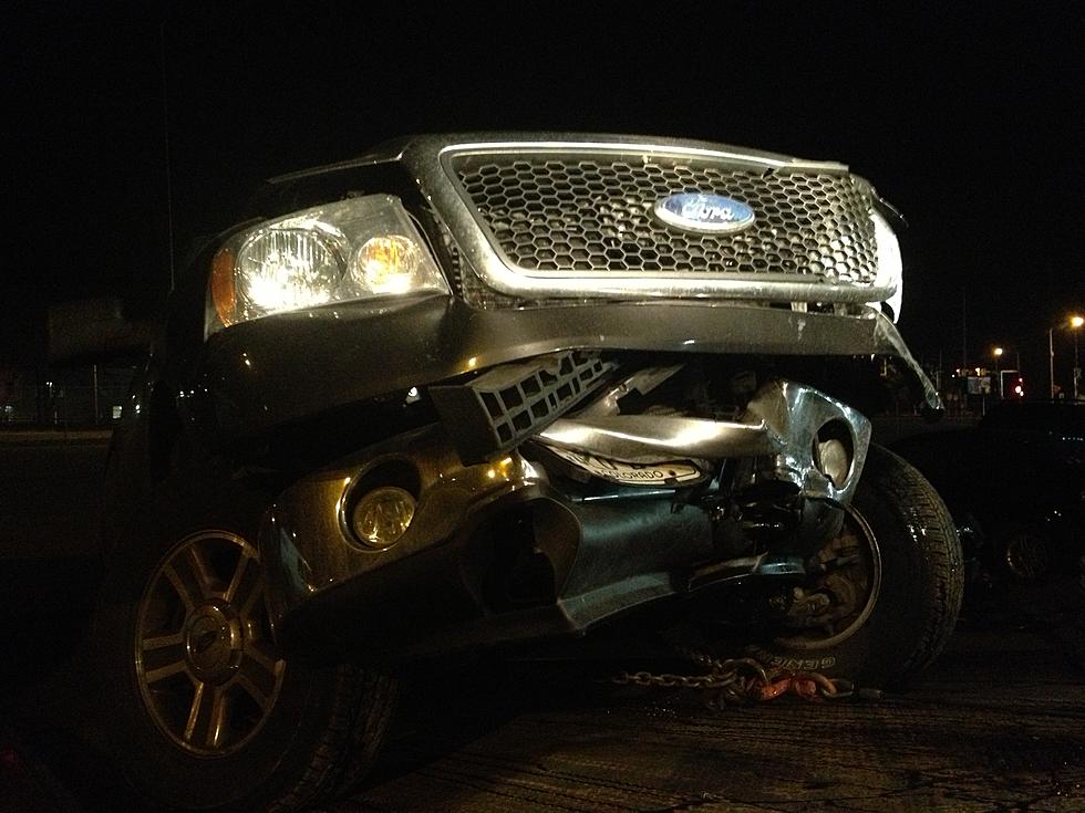 Todd Harding Wrecked His Truck Last Night [PICTURES]