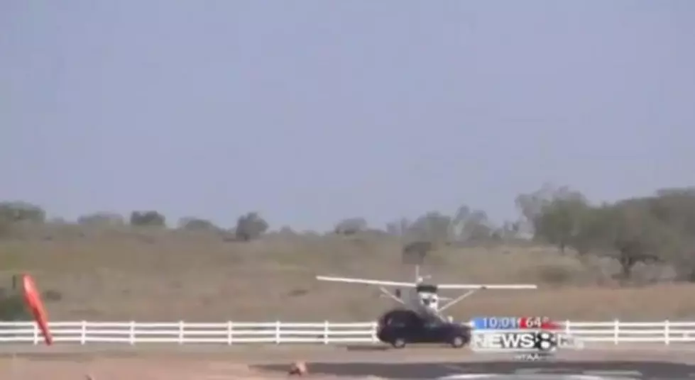 Crazy Video of Airplane Clipping an SUV As It Lands [VIDEO]